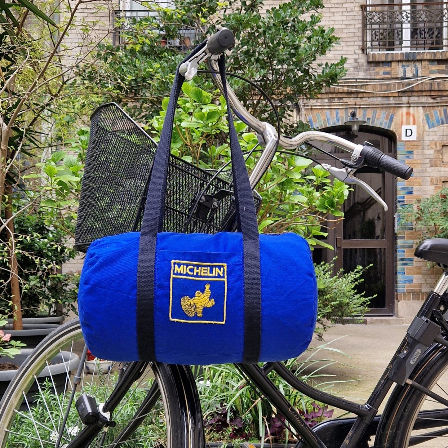 Sac Bowling medium Bleu & Bleu Marine, Michelin - Blue Fabrik