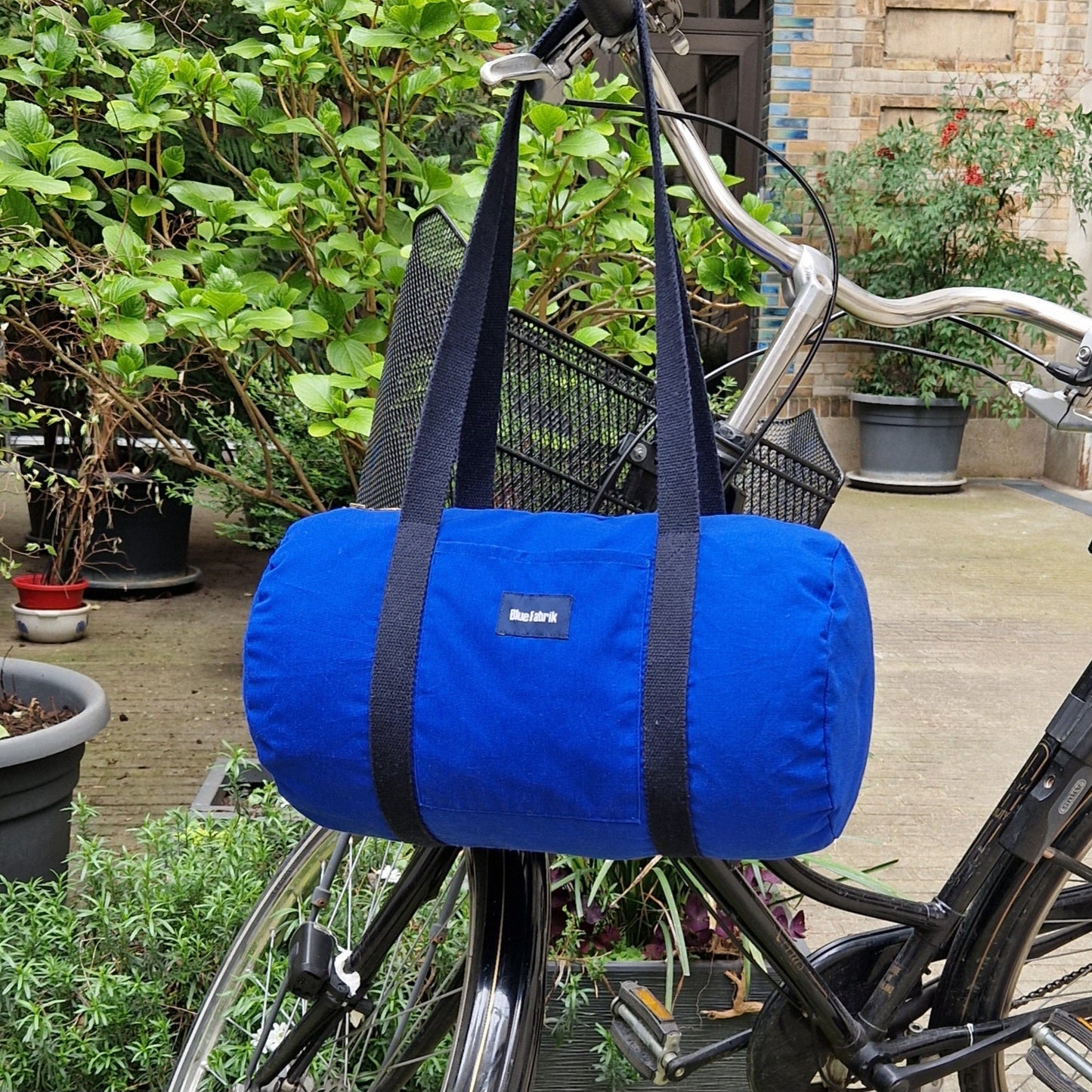 Sac Bowling medium Bleu & Bleu Marine, Michelin - Blue Fabrik