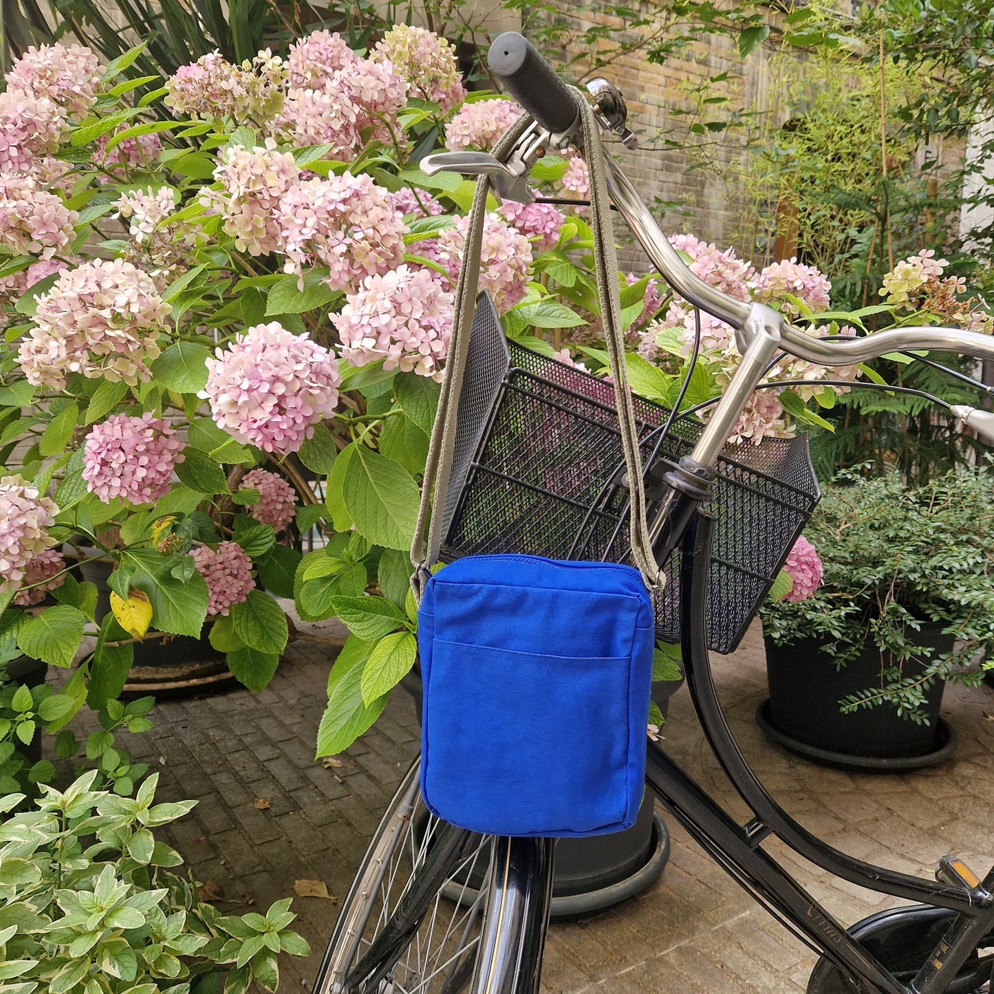 Sacoche BL - OGE - 105 - Anses Olive - Blue Fabrik