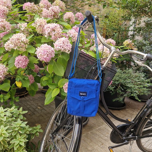 Sacoche BL - BUN - 115 - Anses Bleu - Blue Fabrik