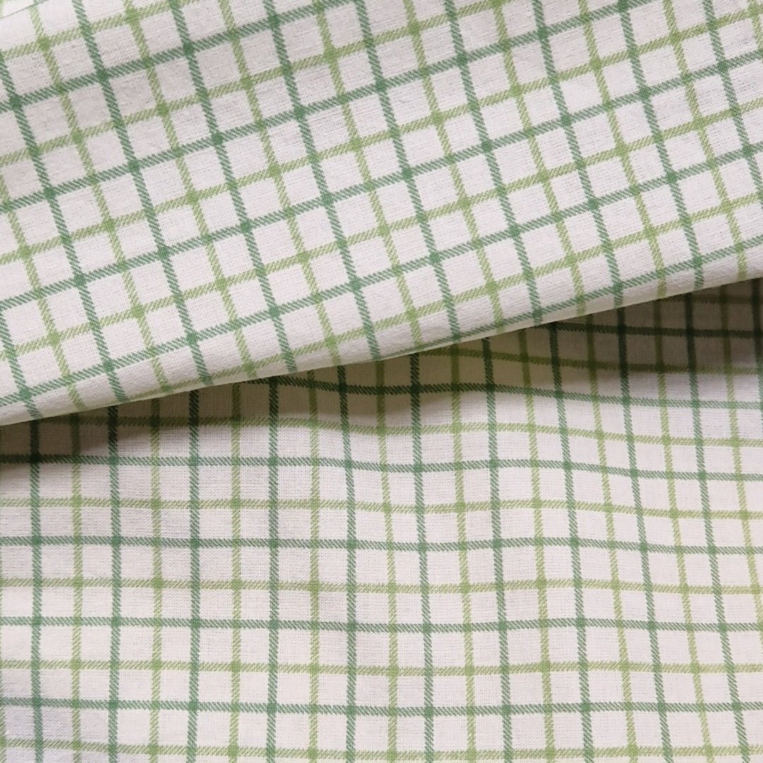 Sacoche Bleue & Olive, doublure à carreaux - Blue Fabrik